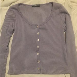 Rare Brandy Long sleeve Purple Zelly Top